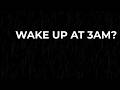 Black Screen Rain 10H 🌙 For People Who Wake Up at 3AM