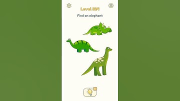 DOP 2 Level 524 Find an elephant 🐘 / #shorts