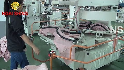 NS-9501D Automatic Rotation Double Armhole Press自動轉頭雙袖山縫壓平機