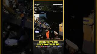 Rescue Efforts Underway After Severe Thunderstorms, Gales Hit Hubei | WION Shorts