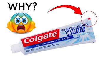 🤔 Why Does TOOTHPASTE Have Different COLOR CODES? #education #science #health