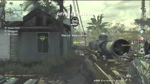 Amazing MW3 Distance Shot | With Funny Reactions