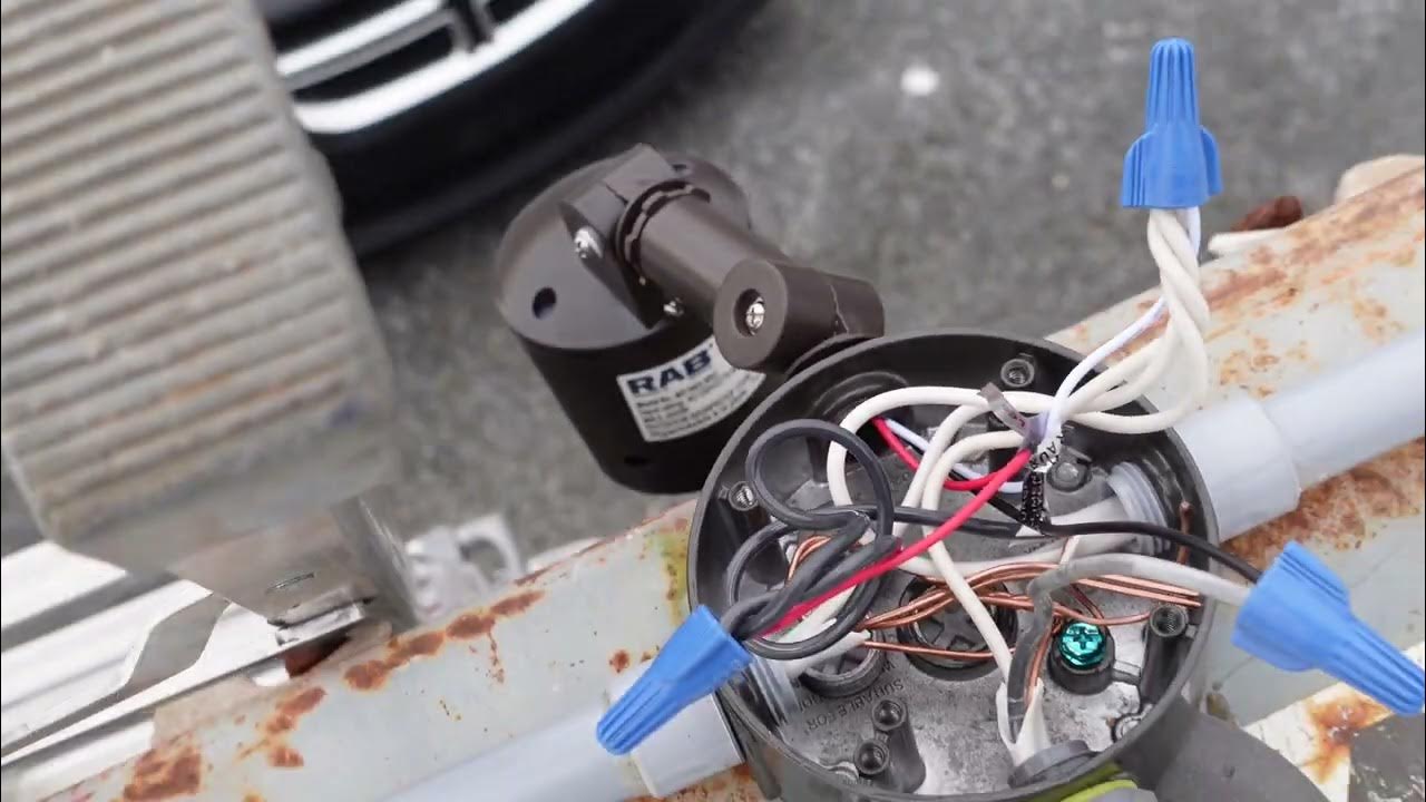 How To Replace A Motion Sensor For Outdoor Lights YouTube