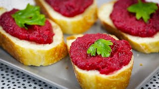 ВЫ НИКОГДА НЕ ДОГАДАЕТЕСЬ ! Из обычной СВЕКЛЫ! Очень вкусный паштет!