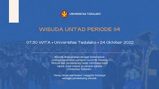 #1 Wisuda Periode 114 Universitas Tadulako
