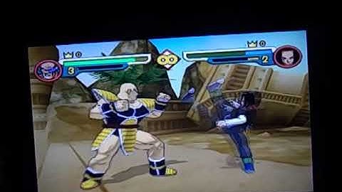 Dragon Ball Z Budokai 2(Gamecube)-Nappa vs Android 17 II