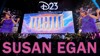 Susan Egan performs "I Won't Say (I'm In Love)" at D23: The Ultimate Disney Fan Event