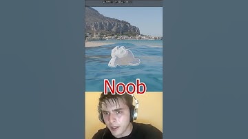 Noob vs Pro: Floating Object on Ocean tutorial #shorts #blender #viralshorts #3d
