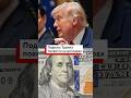 На долларах появится подпись Дональда Трампа