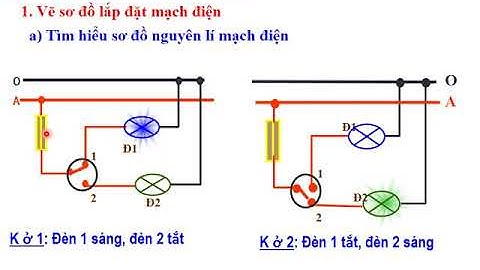 Công Nghệ 9 - Bài 10 Lắp Mạch Điện Một Công Tắc Ba Cực Điều Khiển Hai Đèn - THPT Cô Tô - Tri Tôn