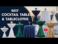 TOP 5 Best Cocktail Tables and Tablecloths 2026