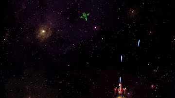 Space Blitz - a 2D vertical-scroller space shooter game built with JavaScript and Phaser
