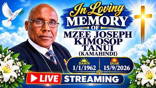 In loving memory of the late Joseph Kimosop Tanui ( Kamahindi)