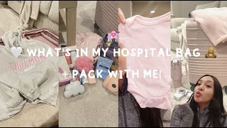 WHAT’S IN OUR HOSPITAL BAG + PACK WITH ME!   first baby