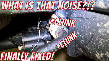 Fixing the clunks in the PRO XP suspension - Sway Bar Bushing Replacement