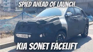 Kia Sonet Facelift: Spied Ahead Of Launch