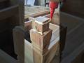 Pemasangan kaki lemari yang kuat #woodworking #diy #tips #tools #tricks
