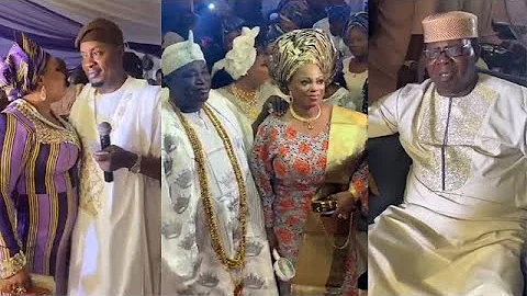 Chief Ebenezer Obey, Laide Bakare. Taye Currency performance @ Timi of Ede 70th Birthday Celebration