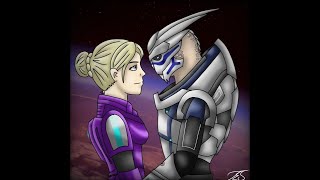 Mass Effect: There is No Shepard without Vakarian | Speedpaint
