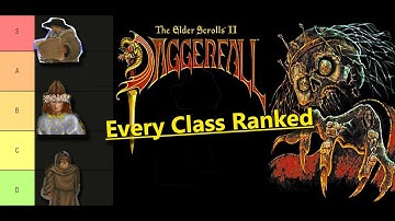 Daggerfall - Ranking All 18 Classes