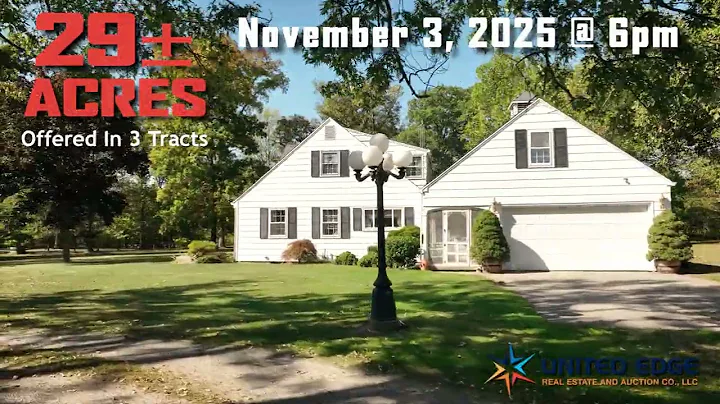 Ney, OH Land Auction - Nov. 3, 2025 @ 6 pm