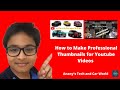 How to Make Thumbnails for Free | For Youtube Videos | Anany&#39;s Tech and Car World