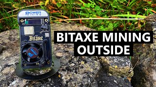 Bitaxe Winter Outdoor Test: Better Efficiency and Hashrate
