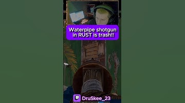 Waterpipe shotgun in RUST is trash #rust #rustclips #rustgame