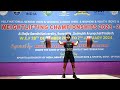 Jeremy lalrinnunha 67kg national weightlifting championship arunachal pradesh 202324