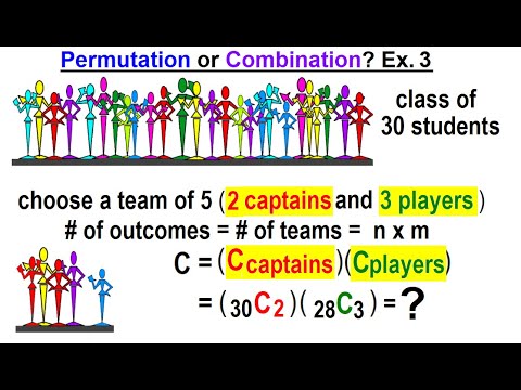 Statistics: Ch 8 Combinations and Permutations (12 of 22) Permutation ...