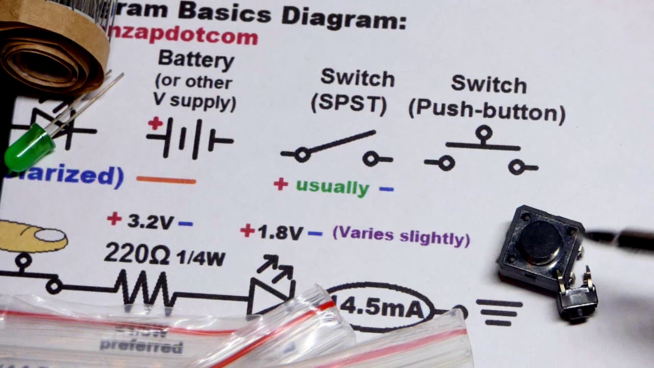 How To Read Schematic Diagrams For Electronics Part 1