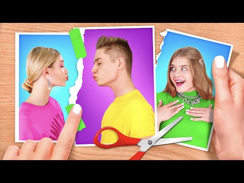 Nerd VS Popular at School | My Boyfriend in Love with a Nerd Girl