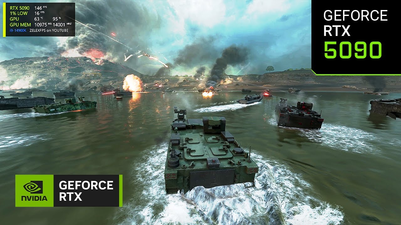 Battlefield 2042: Fight for Iwo Jima | RTX 5090 32GB (4K Ultra