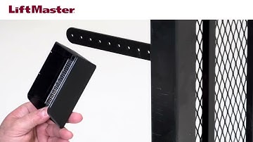 How to Install and Align the LiftMaster Photoelectric Sensor Model LMRRUL for Gates