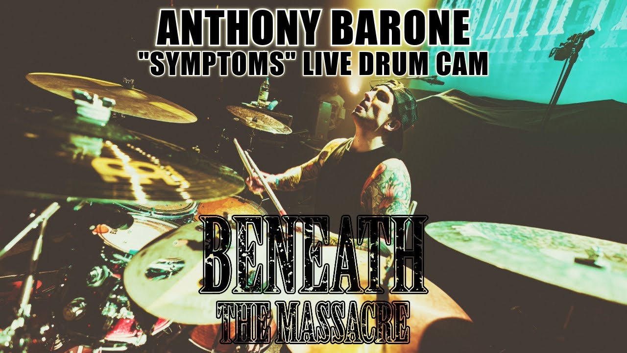 Anthony Barone // BENEATH THE MASSACRE - "Symptoms" [LIVE in Montreal]
