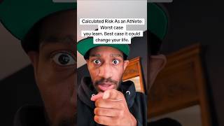 Calculated Risk As an Athlete:Worst case you learn. Best case it could change your life.#GlorytoGOD