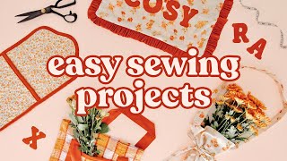 Easy Sewing Projects to Make In a Day | DIY GIFT IDEAS
