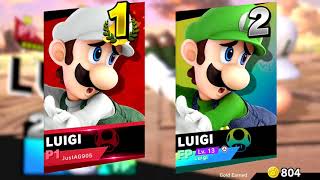 SSBU-Luigi Amiibo Training Pt. 1