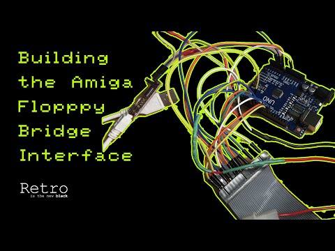 Building the Amiga Floppy Bridge Interface created by Rob Smith to read/write Amiga Disks using a PC