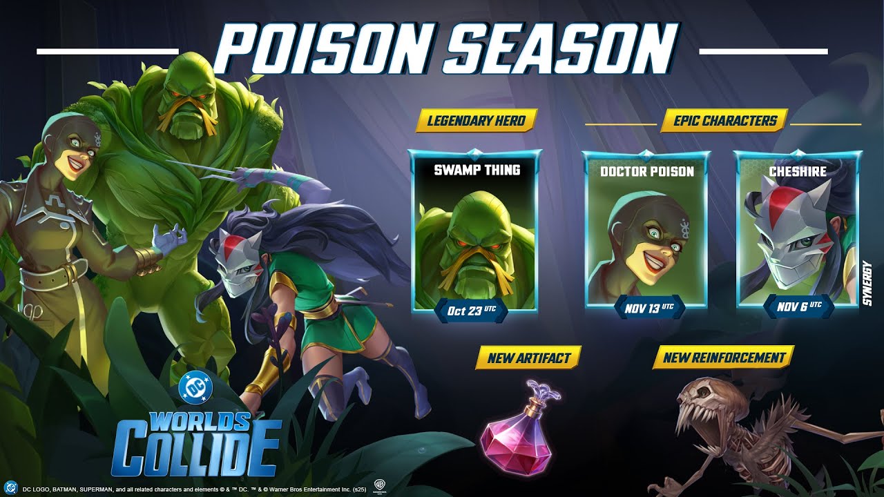 DC Worlds Collide - Poison Ivy | Swamp Thing R&D