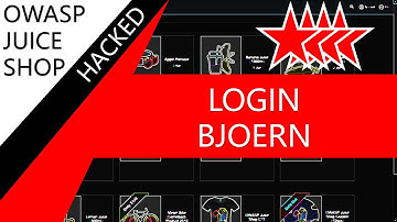 ★★★★ Login Bjoern (Broken Authentication)