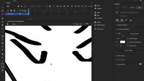 Pen Tool Character in Adobe Animate