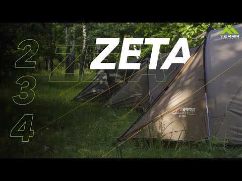 Чотиримісний намет Terra Incognita Zeta 4 (пісочний), відео 1