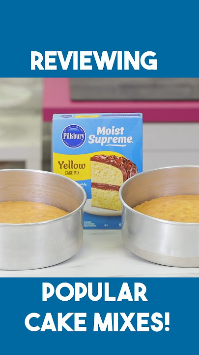 Pillsbury cake mix getting an honest review :)