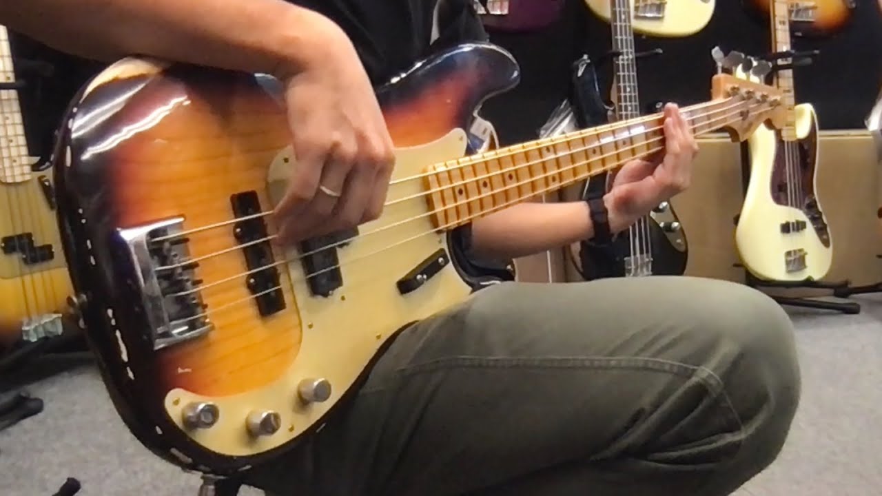 ベース Custom Bass Sound Sample Fender Custom Shop / 2023 Limited Edition 1959