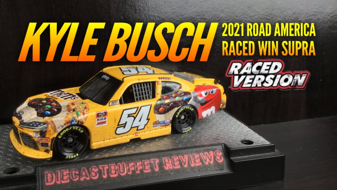 2021 KYLE BUSCH M&M'S ICE CREAM ROAD AMERICA RACED WIN