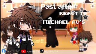 Past Afton React to Michael's AUs |l Afton Family l| FNAF |l remake l| Gacha Club