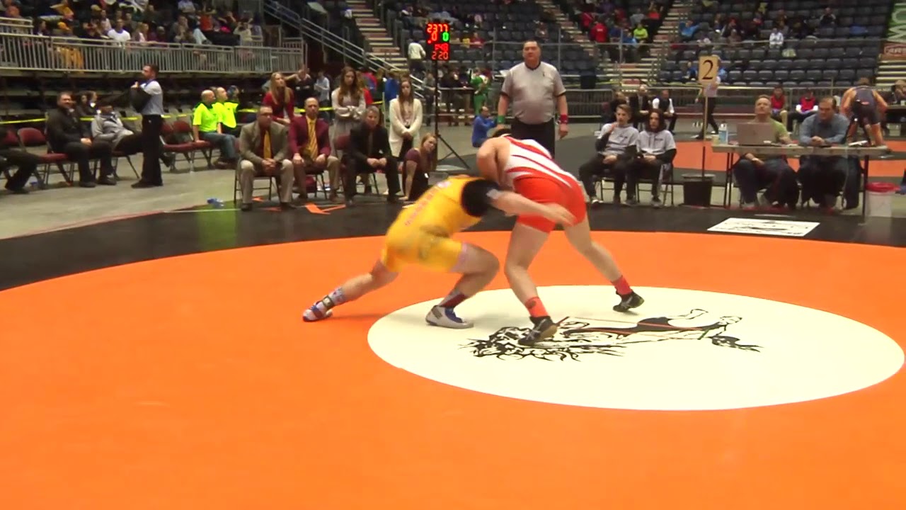 JOSH DAWSON STATE WRESTLING CHAMP  FEB 23 24 2018