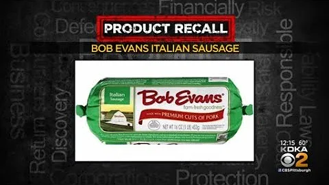 Bob Evans' sausage recalled after blue plastic found in product