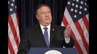 Mike Pompeo hearing live stream on the Trump-Putin meeting and North Korea Summit